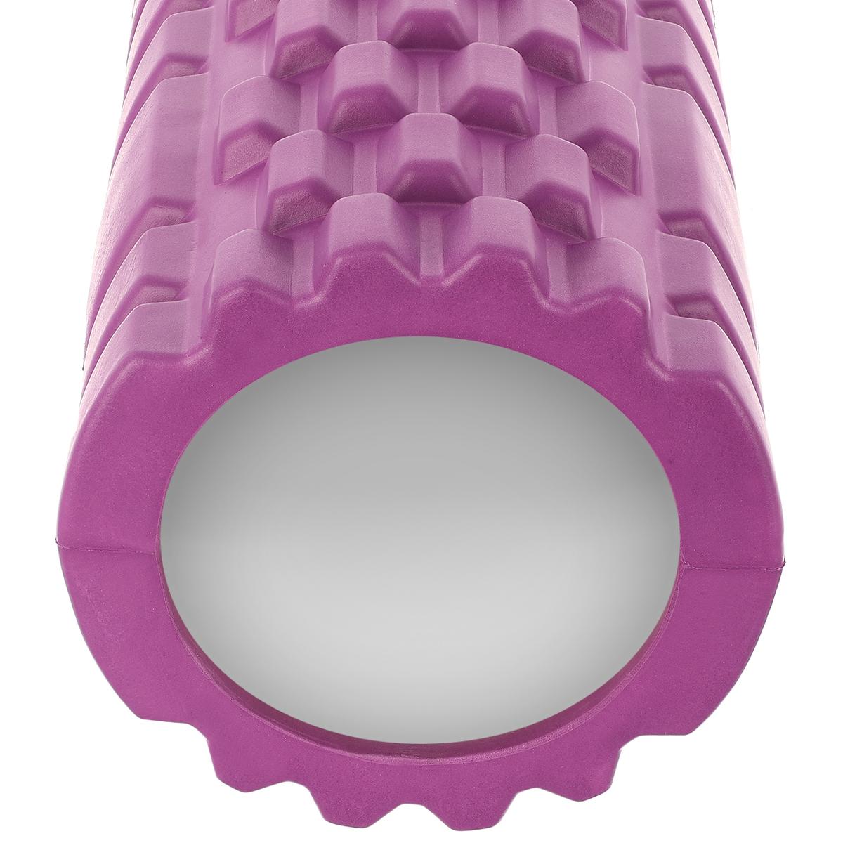 WAŁEK ROLLER DO ĆWICZEŃ FIOLETOWY 14x33CM 930G ENERO FIT - obrazek 3