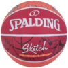 PIŁKA DO KOSZYKÓWKI SPALDING SKETCH JUMP R.7 CZERWONO POMARAŃCZOWY