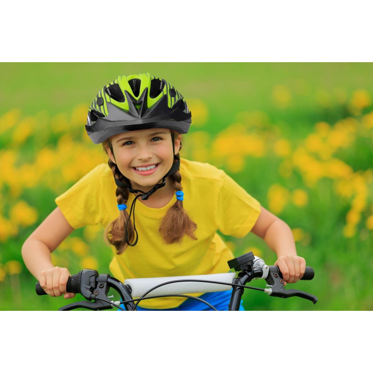 KASK ROWEROWY REGULOWANY DUNLOP R.M ZIELONY - obrazek 3