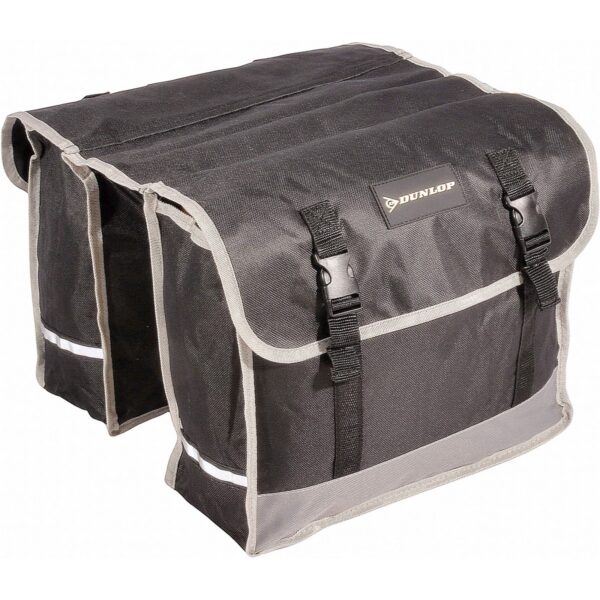 SAKWA TORBA ROWEROWA PODWÓJNA TYLNA NA BAGAŻNIK 26L DUNLOP