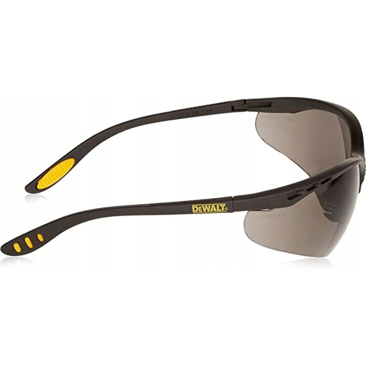 OKULARY TAKTYCZNE OCHRONNE DEWALT REINFORCER SMOKE - obrazek 3