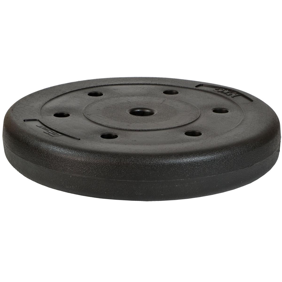OBCIĄŻENIE BETONOWE 15 KG ENERO FIT fi29,5 - obrazek 2