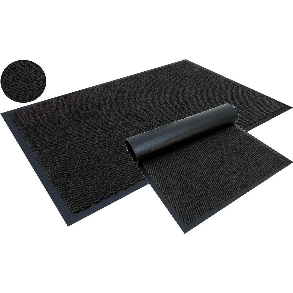 WYCIERACZKA DO BUTÓW CHŁONNA MATA WEJŚCIOWA ZONE 60X90CM SZARA - obrazek 2