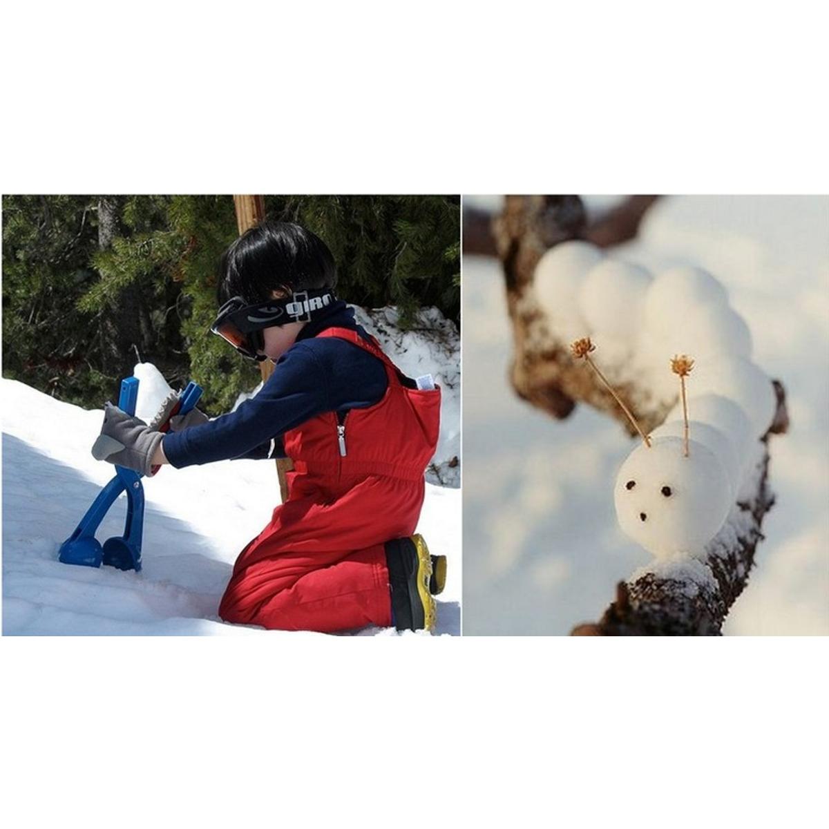 ŚNIEŻKOMAT SNOWBALL DO ROBIENIA KULEK ŚNIEŻNYCH POJEDYNCZY NIEBIESKI 1064499 - obrazek 4