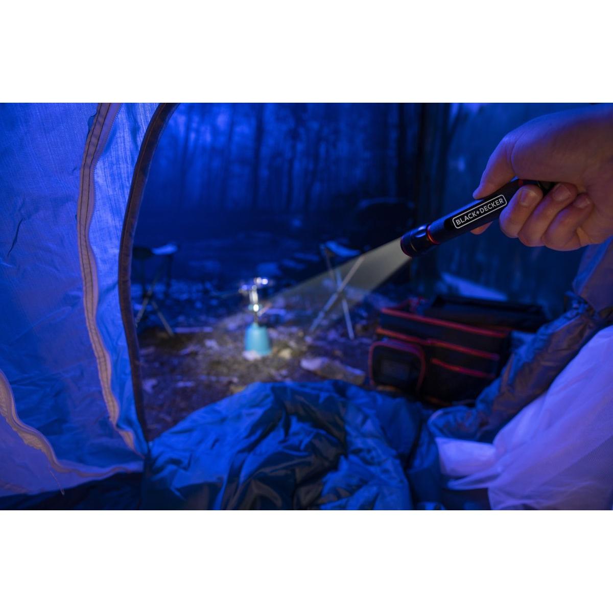 LATARKA TAKTYCZNA ALUMINIOWA 3,5W 200LUMENÓW BLACK + DECKER - obrazek 9