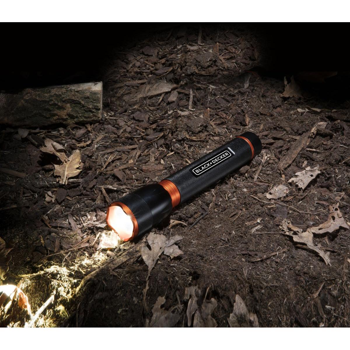 LATARKA TAKTYCZNA ALUMINIOWA 12W 1200LUMENÓW BLACK + DECKER - obrazek 3