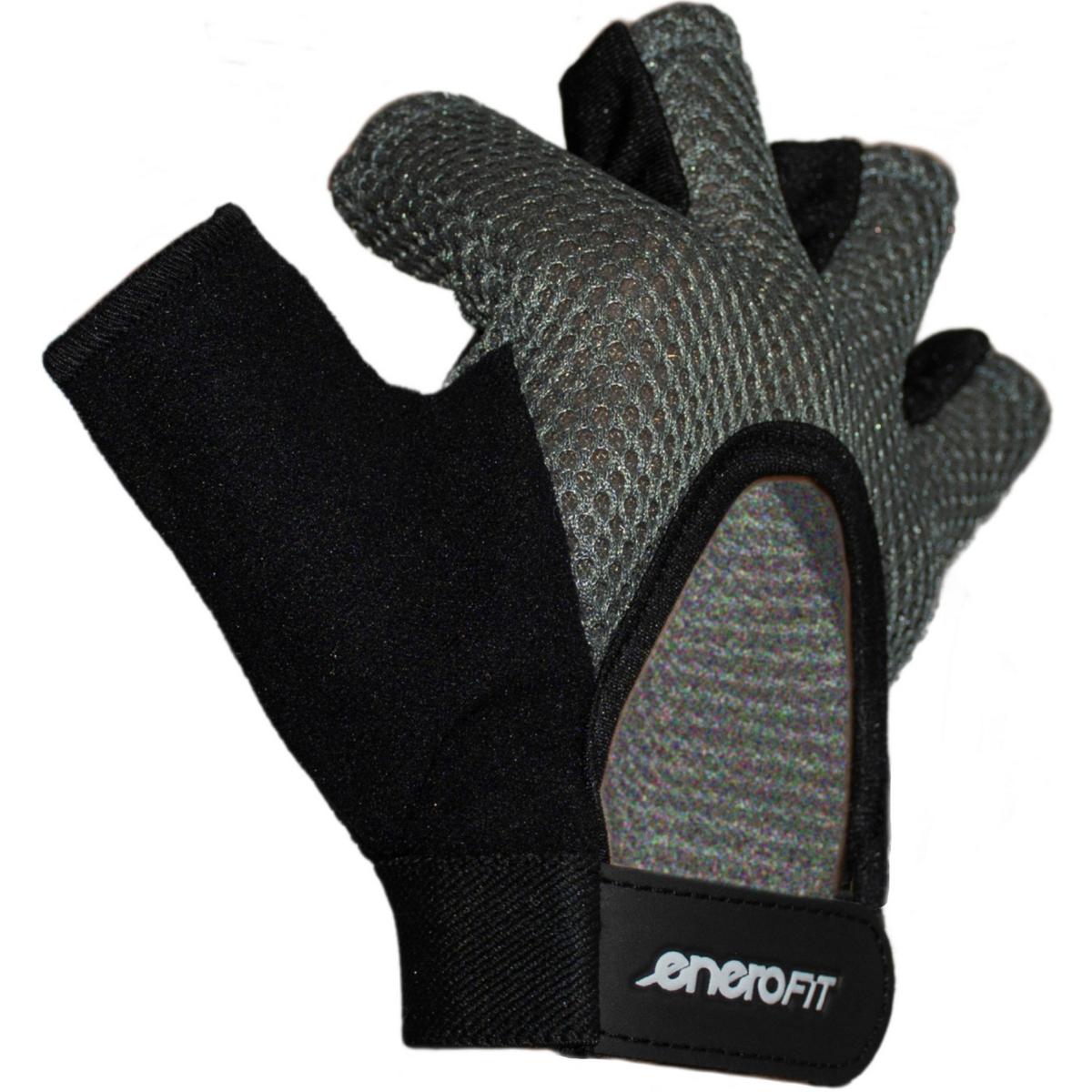 RĘKAWICE TRENINGOWE FITNESS UNIWERSALNE R.M ENERO FIT - obrazek 2