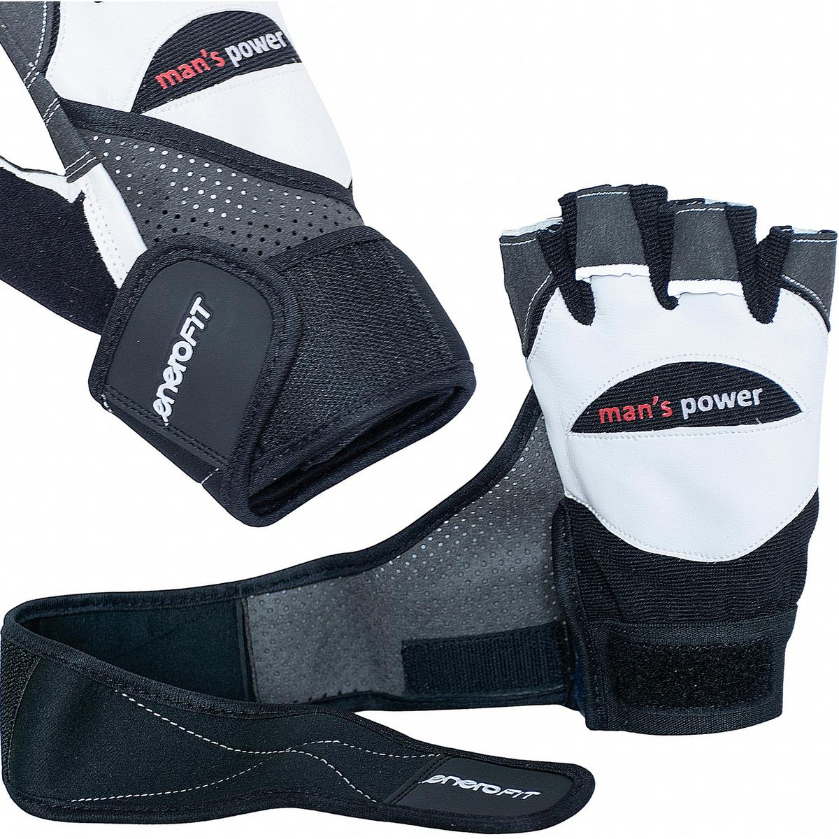 RĘKAWICE FITNESS MAN'S POWER R.XXL ENERO FIT - obrazek 2