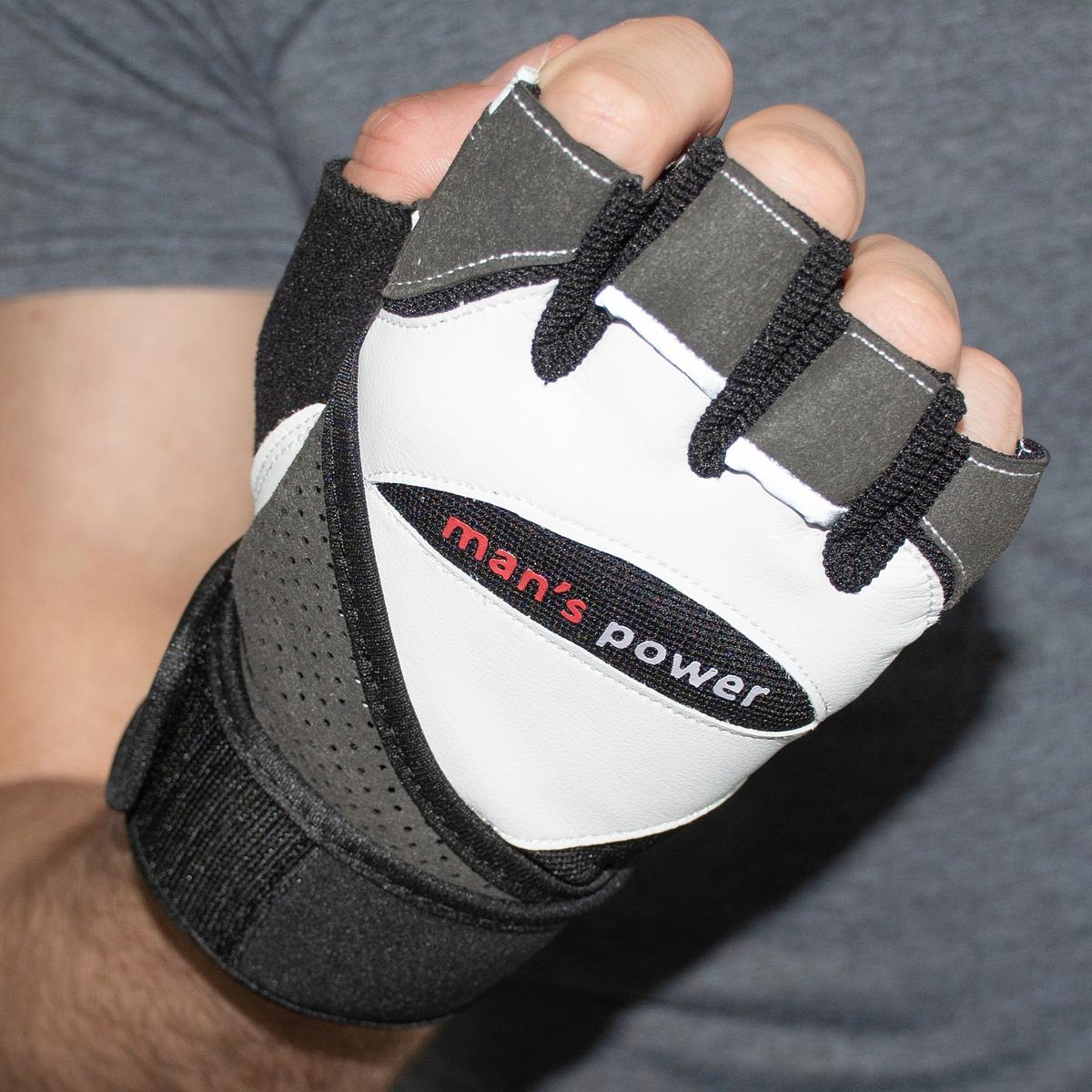 RĘKAWICE FITNESS MAN'S POWER R.XXL ENERO FIT - obrazek 4