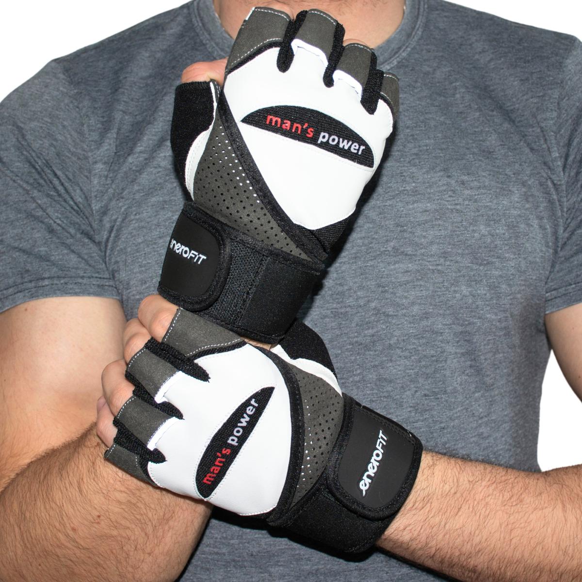 RĘKAWICE FITNESS MAN'S POWER R.XXL ENERO FIT - obrazek 5