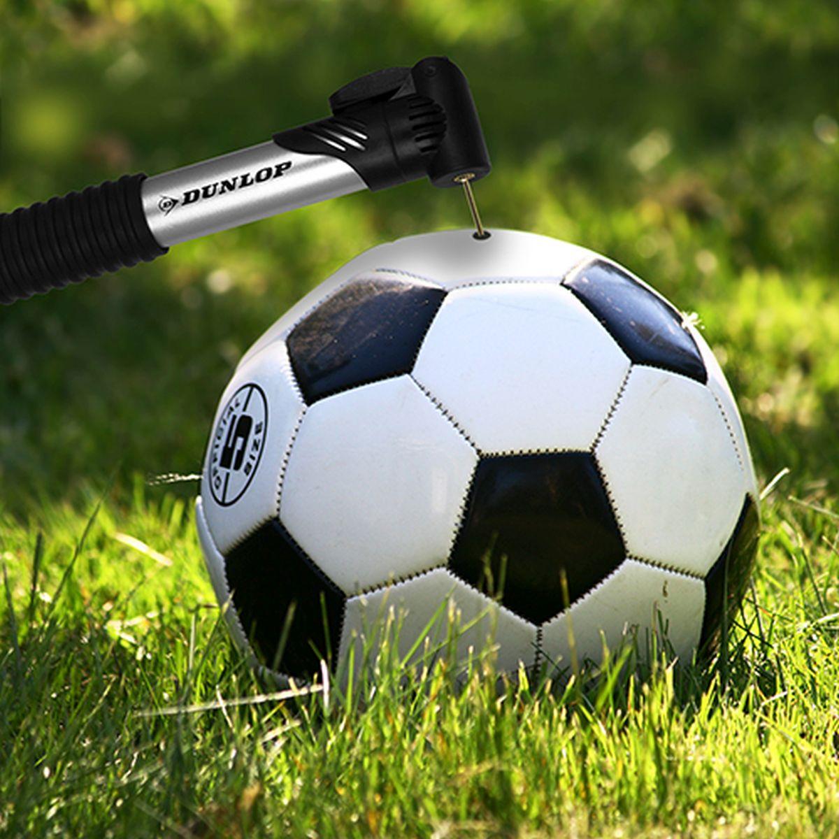 POMPKA ROWEROWA DUNLOP MINI ALU 120psi (8bar) - obrazek 2