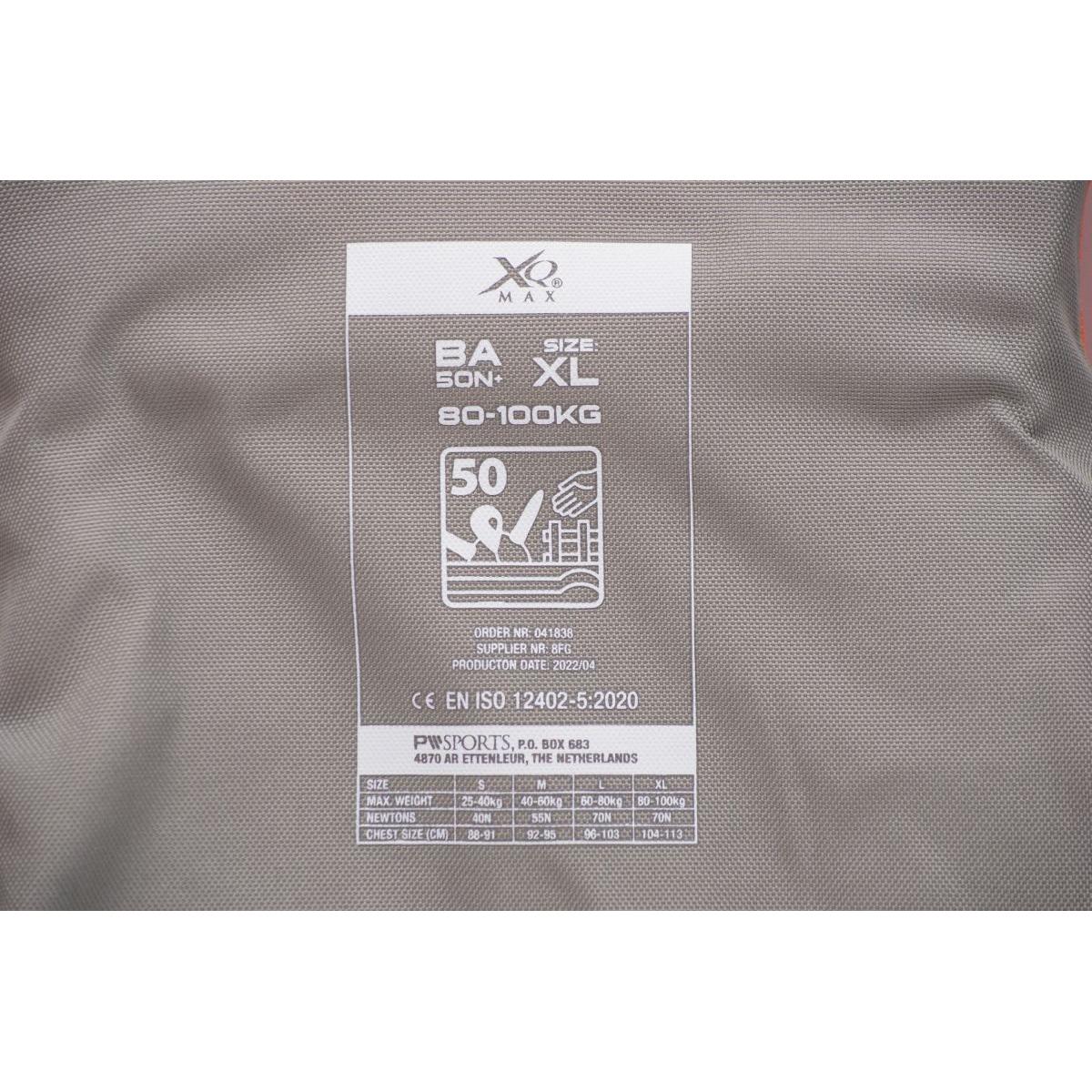KAMIZELKA ASEKURACYJNA KAJAKOWA XQMAX OXFORD R.XL - obrazek 5